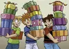 KOSMOS Die drei ??? Kids Adventskalender 2025 Buch Produktbild-Vorschau 2