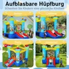 Hüpfburg mit Rutsche, Ballwurfspiel und lustiger Produktbild-Vorschau 6