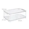 Relaxdays Kühlschrank Organizer, 2er Set, Produktbild-Vorschau 4