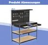 Pracovný stôl COSTWAY Pracovný stôl, pracovný stôl na Náhľad obrázku produktu 3