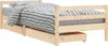 vidaXL Dětská postýlka se zásuvkami 80x200 cm borovicový Náhled obrázku produktu 1