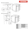 Telefunken Backofen | Einbaubackofen autark | 78 Liter | Produktbild-Vorschau 6