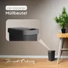 Novaliv Mülleimer 10L mit 2in1 Deckel, Klappdeckel & Produktbild-Vorschau 6