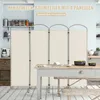 COSTWAY 221 x 188 cm ruimteverdelers, vouwbare en Productafbeelding-voorbeeld 2