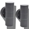 vidaXL Lampes murales extérieures 2 pcs. Acier inoxydable Voir les images du produit 6