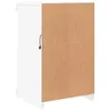 vidaXL Armoire d'appoint avec lampes LED Blanc Matériau Voir les images du produit 10