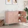 Sideboard Rosa 100,5x39x79 cm Stahl Produktbild-Vorschau 3