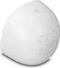 A white alarm clock with buttons and a speaker grille. Anteprima dell’immagine prodotto