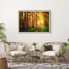 Gerahmtes Poster - Rahmen in heller Eiche - Wald Baum Natur Produktbild-Vorschau 6