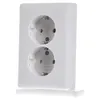 GIRA 078004, CEE 7/3, CEE 7/4, Bílá, 250 V, 16 A, 2,5 cm Náhled obrázku produktu 2