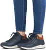 Rieker Damen Sneaker Low Halbschuhe Schuhe N1400-14 blau , Produktbild-Vorschau 32