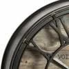 Horloge murale en MDF vintage marron 21 cm Voir les images du produit 9