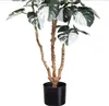 Kopu® Kunstpflanze Monstera Variegata 110 cm – 38 Blätter – Produktbild-Vorschau 3