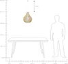 BELIANI Lampa wisząca beżowa sznurkowa mocny papier Podgląd zdjęcia produktu 7