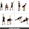 Gorilla Sports Kettlebell činka, vinylová, modrá, 12 kg Náhled obrázku produktu 7