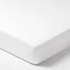 Jukki dětské prostěradlo s gumou 120x60 cm bílé – 100% Náhled obrázku produktu 1