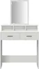 vidaXL Make-up tafel, wit, 79 x 41 x 140 cm, houtvezel Productafbeelding-voorbeeld 5