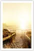 Poster - Poster ohne Rahmen - Sonnenaufgang Welle Insel Produktbild-Vorschau 1