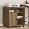vidaXL Tlačiarenský stojan Artisan dub 60 x 50 x 67 cm Náhľad obrázku produktu 2