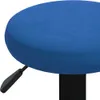 Hochwertig Barhocker 2 Stk. Blau Samt  333147 Produktbild-Vorschau 7