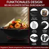 Litinová pánev wok GUSSKÖNIG - 36 cm robustní pánev wok pro Náhled obrázku produktu 5