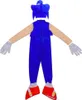Sonic Outfit Kostým Prevlek Ples Materská škola Kigurumi Náhľad obrázku produktu 8
