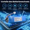 Battery  accumulator Roidmi Eve/H30 H18650CH-4S2P 5000mAh Produktbild-Vorschau 3