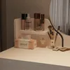 Kosmetický toaletní stolek s make-up zrcadlem bílý velký se Náhled obrázku produktu 5