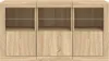 Sideboard mit LED-Leuchten Sonoma-Eiche 123x37x67 cm Produktbild-Vorschau 6
