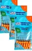 3x8 TePe Original Interdentalbürsten - 0,45mm orange Produktbild-Vorschau 1