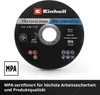 EINHELL Trennscheiben, 711525, 115x1,0 mm, 10 Stück Produktbild-Vorschau 4