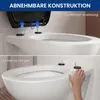 WC-Sitz O Form, 45 x 37.5 cm, Schwarz, Duroplast Produktbild-Vorschau 10