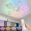 60W Tulpenform LED Deckenleuchte mit RGB Farbwechsel Lamp, Produktbild-Vorschau 4