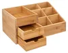 Kosmetik-Organizer aus Bambus, 3 Schubladen Produktbild-Vorschau 2