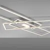 Plafoniera LED, colore acciaio, dimmerabile, telecomando, Anteprima dell’immagine prodotto 28