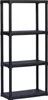 Artplast Tempo 133x60x30 Cm Regal Schwarz  Schwarz One Size Produktbild-Vorschau 3