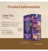 Puzzle 3D, Book Nook Cyber City, legno, Tonecheer, 284 Anteprima dell’immagine prodotto 7