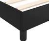 vidaXL Boxspringbettgestell Schwarz 120x200 cm Kunstleder Produktbild-Vorschau 6