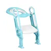Kinder Toilettensitz Toilettentrainer mit Treppe und Griffe Produktbild-Vorschau 3