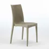 A single beige poly rattan chair is shown against a white background. Produktbild-Vorschau