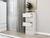 CDF Moderne Kommode Malwa W5 | Farbe: Weiß | Schrank für Produktbild-Vorschau 3