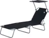 Outsunny Sonnenliege Gartenliege Relaxliege Dreibeinliege Produktbild-Vorschau 1