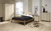 Richmond Kommode 80x90 Kiefer MDF Creme Gebeizt Lackiert Produktbild-Vorschau 8