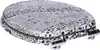 A toilet seat with a mosaic-like pattern. Produktbild-Vorschau