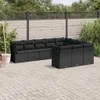 The Living Store 10-tlg. Garten-Sofagarnitur mit Kissen Produktbild-Vorschau 2