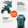 Dátový kočík Daliya® RAPIDY (sivý so strieborným vzorom) Náhľad obrázku produktu 8