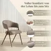 COLAMY Jedálenské stoličky, sada 2 ks – čalúnené, Náhľad obrázku produktu 6