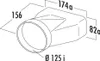 Naber COMPAIR System Ø 125 MF-EST 125 końcówka / element Podgląd zdjęcia produktu 4