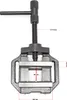 Strojní svěrák Wiltec šířka čelistí 100 mm, svěrák pro Náhled obrázku produktu 7