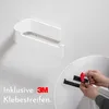 Bürstenking Toilettenpapierhalter ohne Bohren – moderner Produktbild-Vorschau 4